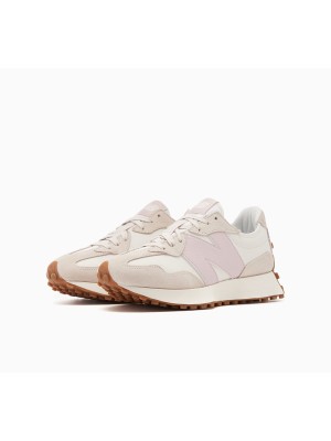 New Balance 327 MS327OR 화이트 문빔 베이지 스웨이드 레트로 스니커즈 | 유니섹스 스포츠 캐주얼 러닝화