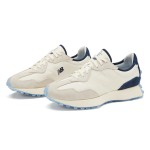 New Balance 327 X ANB Brand Cream White Blue Retro Sneakers