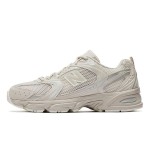 New Balance 530 MR530AA1 Beige Retro Running Shoes with Breathable Mesh and ABZORB Cushioning