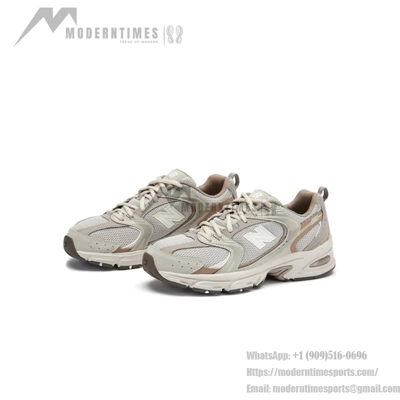 New Balance 530 MR530KOB Cream Beige Retro Running Shoes with ABZORB Cushioning