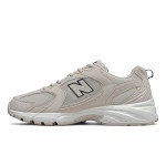 New Balance 530 MR530SH Ivory Retro Running Shoes with Breathable Mesh and ABZORB Cushioning