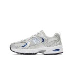 New Balance 530 MR530BS Light Grey Silver Blue Retro Running Shoes with ABZORB Cushioning