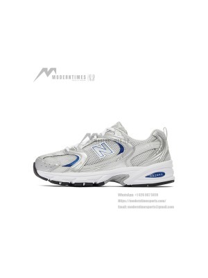 New Balance 530 MR530BS Light Grey Silver Blue Retro Running Shoes | Perfect Blend of Style and Comfort