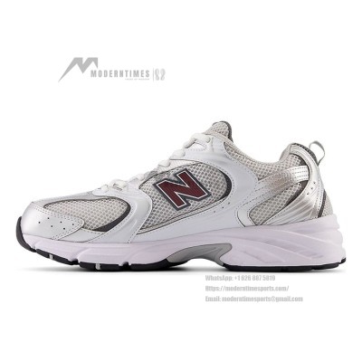 New Balance 530 MR530GS Metallic Burgundy Retro Running Shoes | Sleek Style & Everyday Comfort