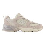 New Balance 530 MR530MR Moonbeam Raw Cashew Retro Running Shoes with Suede Overlays and ABZORB Cushioning