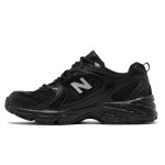 New Balance 530 MR530FB1 Retro Black Running Shoes with Breathable Mesh and ABZORB Cushioning