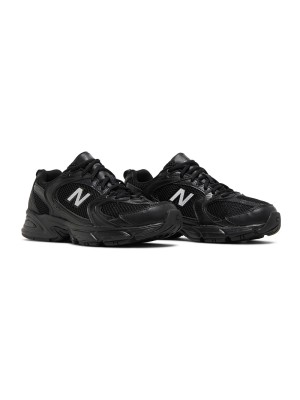 New Balance 530 MR530FB1 レトロブラック ランニングシューズ | タイムレスなクラシックと快適さ