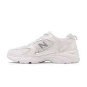 New Balance 530 MR530FW1 Retro White Silver Running Shoes | Minimalist Design and Everyday Comfort