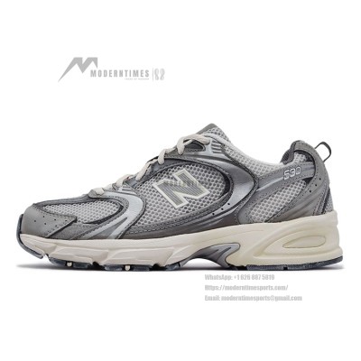 New Balance 530 MR530TG Silver Grey Retro Running Shoes | Futuristic Design and Everyday Comfort