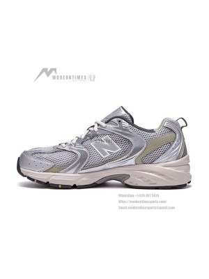New Balance 530 MR530KMW Silver Khaki Retro Running Shoes | Comfort and Elegance in Every Step