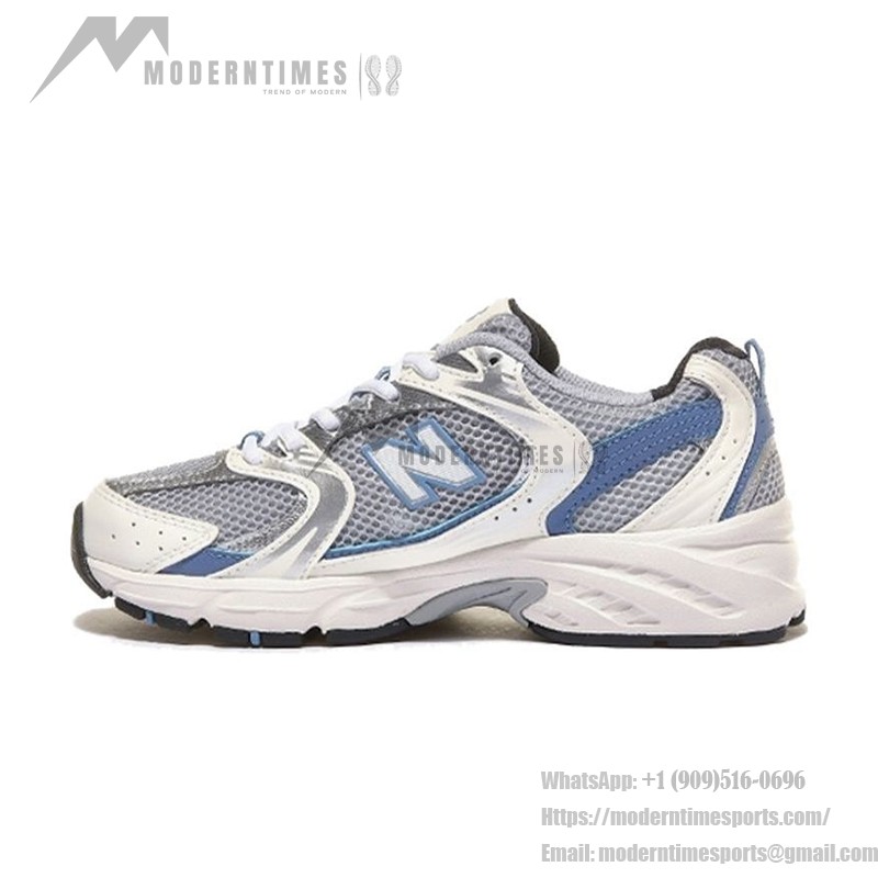 New Balance 530 MR530KC Steel Blue Retro Running Shoes with ABZORB Cushioning and Breathable Mesh