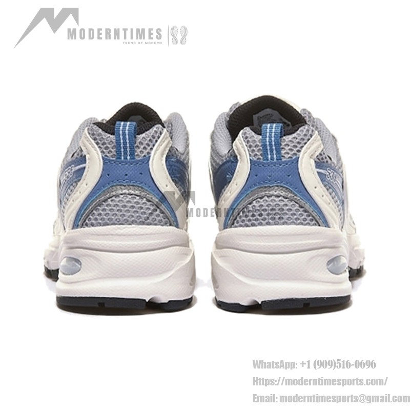 New Balance 530 MR530KC Steel Blue Retro Running Shoes with ABZORB Cushioning and Breathable Mesh