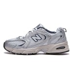 New Balance 530 MR530KA Steel Grey Retro Running Shoes with ABZORB Cushioning and Breathable Mesh