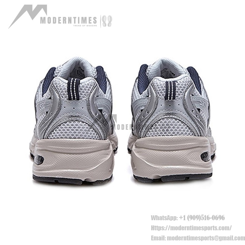 New Balance 530 MR530KA Steel Grey Retro Running Shoes with ABZORB Cushioning and Breathable Mesh