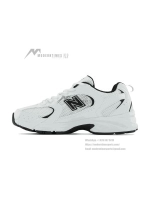 New Balance 530 MR530EWB White Black Retro Running Shoes | Minimalist Style and Everyday Comfort