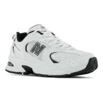 New Balance 530 MR530EWB White Black Retro Running Shoes with ABZORB Cushioning and Breathable Mesh