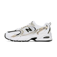 New Balance 530 MR530UNI White Gold Retro Running Shoes | Elegance and Everyday Comfort