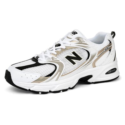 New Balance 530 MR530UNI White Gold Retro Running Shoes | Elegance and Everyday Comfort