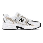 New Balance 530 MR530UNI White Gold Retro Running Shoes with ABZORB Cushioning and Breathable Mesh