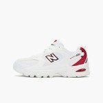 New Balance 530 MR530SK White Red Retro Running Shoes with ABZORB Cushioning and Synthetic Upper