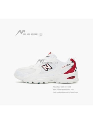 New Balance 530 MR530SK White Red Retro Running Shoes | Dynamic Style and Everyday Comfort