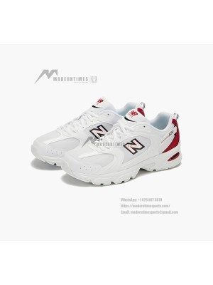 New Balance 530 MR530SK White Red Retro Running Shoes | Dynamic Style and Everyday Comfort