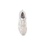 New Balance 530 MR530VS White Silver Metallic Retro Running Shoes with ABZORB Cushioning and Breathable Mesh