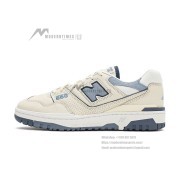 New Balance 550 BB550PLA Beige Vintage Indigo Sneakers | Retro Charm and Modern Comfort