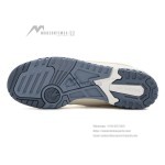 New Balance 550 BB550PLA Beige Vintage Indigo Sneakers featuring retro design and modern comfort