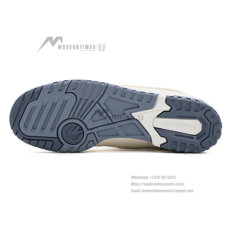 New Balance 550 BB550PLA Beige Vintage Indigo Sneakers featuring retro design and modern comfort