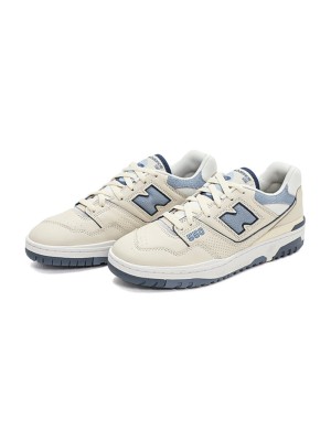 New Balance 550 BB550PLA Beige Vintage Indigo Sneakers | Retro Charm and Modern Comfort