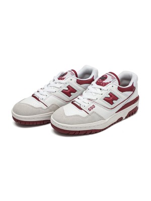 New Balance 550 BB550LI1 Burgunder Retro-Sneakers | Klassischer Stil und moderner Komfort