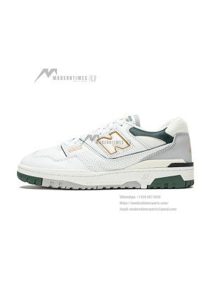 New Balance 550 BB550PWC Nightwatch Green Retro Sneakers | Timeless Style and Premium Comfort