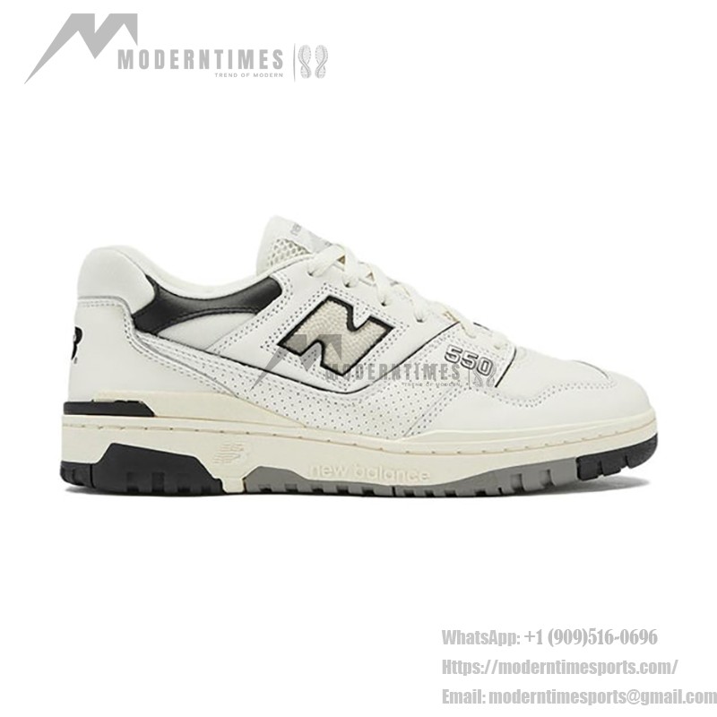 New Balance 550 Sea Salt BB550LWT Retro Basketball Sneakers