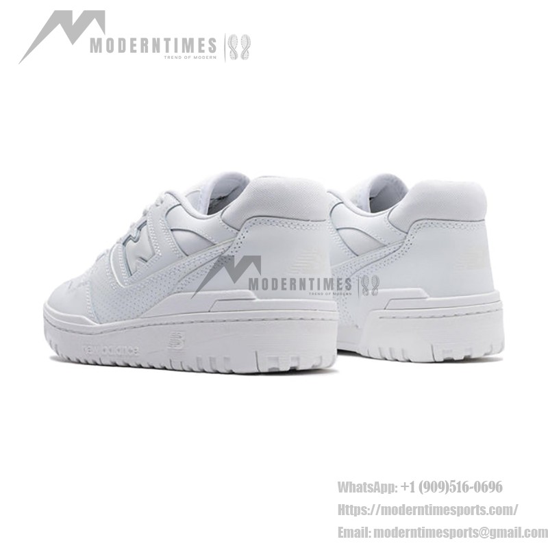 New Balance 550 Triple White BB550WWW Minimalist Sneakers