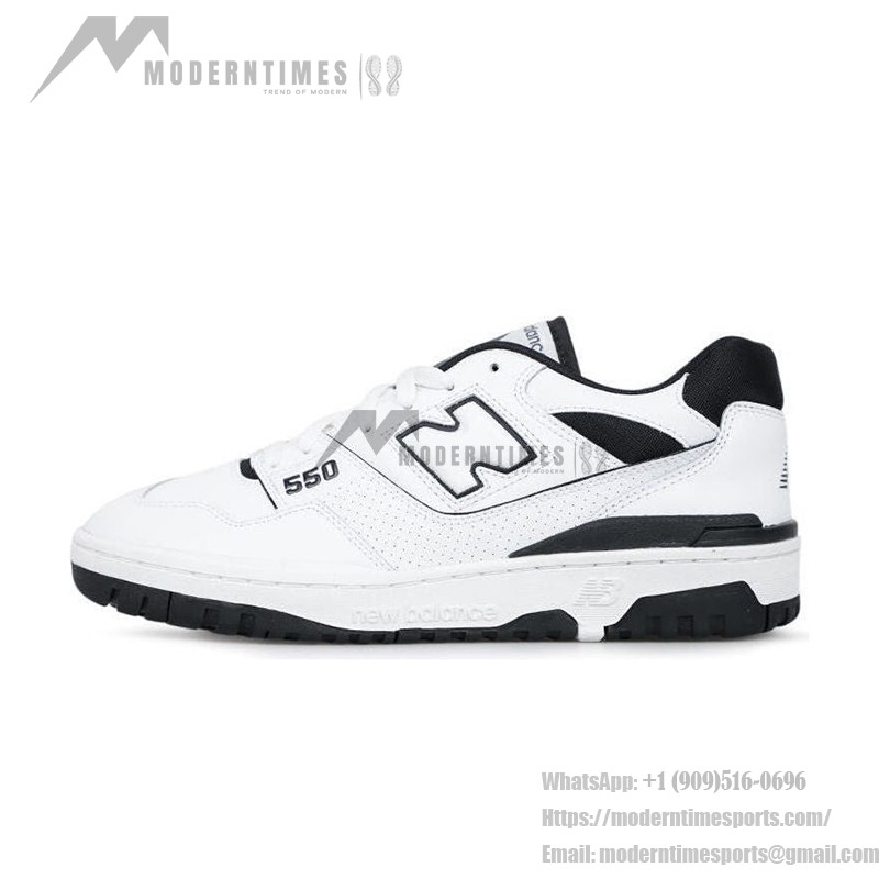 New Balance 550 White Black BB550HA1 Retro-Basketball-Sneaker