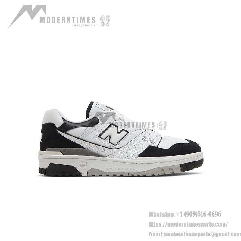 New Balance 550 White Black BB550NCA Retro-Basketball-Sneaker