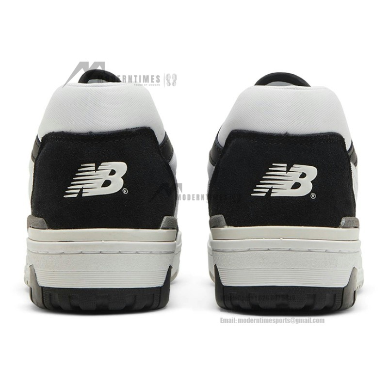New Balance 550 White Black BB550NCA Retro Basketball Sneakers