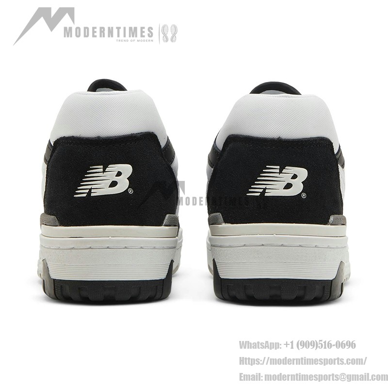 New Balance 550 White Black BB550NCA Retro Basketball Sneakers