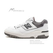 New Balance 550 White Castlerock BB550WTG – Retro Basketball Sneakers with Sophisticated Gray Accents