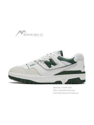 New Balance 550 White Green BB550WT1 – Retro Basketball Sneakers with Fresh Green Highlights