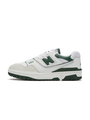 New Balance 550 White Green BB550WT1 – Retro Basketball Sneakers with Fresh Green Highlights