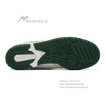 New Balance 550 White Green BB550WT1 Retro Basketball Sneakers
