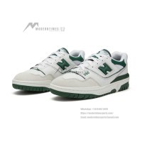New Balance 550 White Green BB550WT1 – Retro Basketball Sneakers with Fresh Green Highlights