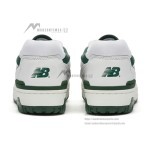 New Balance 550 White Green BB550WT1 Retro Basketball Sneakers