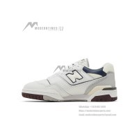 New Balance 550 White Indigo Burgundy BB550PWB – Retro Basketball Sneakers with Elegant Color Accents
