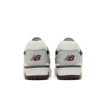 New Balance 550 White Indigo Burgundy BB550PWB Retro Basketball Sneakers