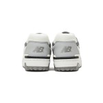 New Balance 550 White Marblehead BB550PWA Retro Basketball Sneakers