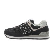 New Balance 574 ML574EVB Schwarz Grau Klassische Laufschuhe | Zeitloses Design und Ganztägiger Komfort