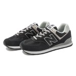 New Balance 574 ML574EVB Black Grey Running Shoes with ENCAP Cushioning